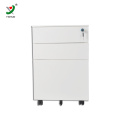 Factory supply 3 drawer movable Steel file cabinet / mobile drawer cabinet